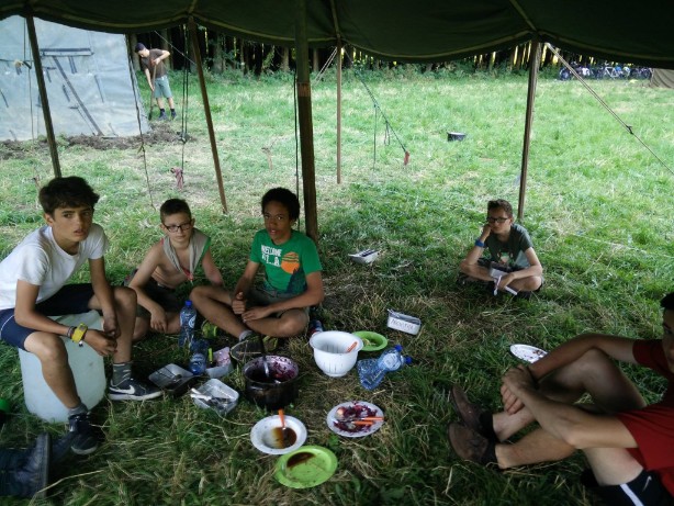 Sint-Martinus den XIIde - Kamp Bourseigne-Neuve JVK